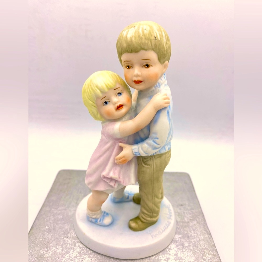 Vintage “My Big Brother”, Figurine Childs World By Frances Hook Brother & Sister
